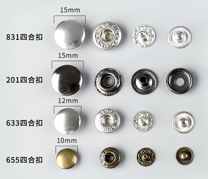 四合扣型號(hào) 四合扣型號(hào)